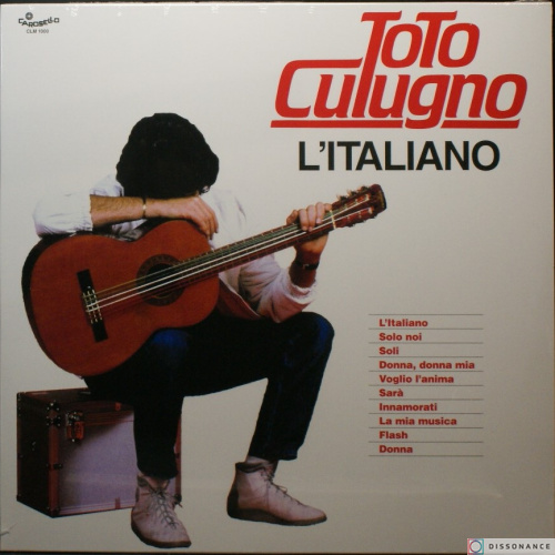 Виниловая пластинка Toto Cutugno - LItaliano (1983)