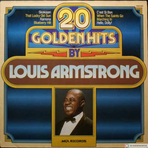 Виниловая пластинка Louis Armstrong - 20 Golden Hits (1975)