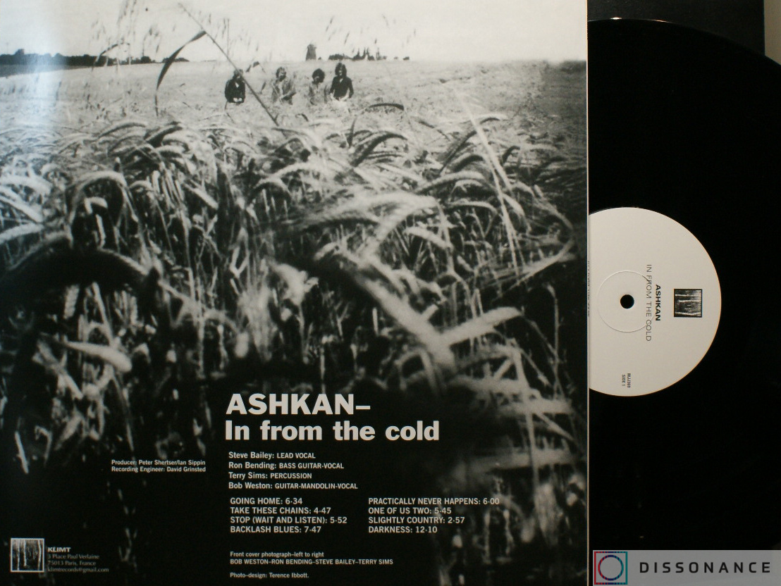 Виниловая пластинка Ashkan - In From The Cold (1969) - фото 1
