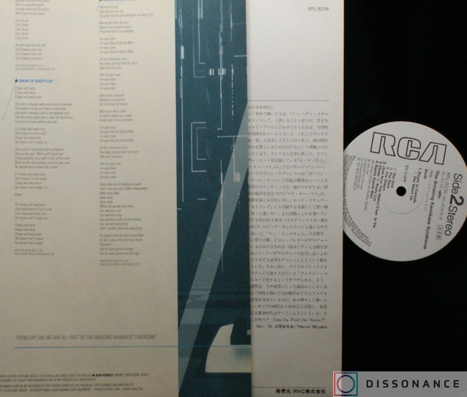 Виниловая пластинка Slade - Amazing Kamikaze Syndrom (1983) - фото 2