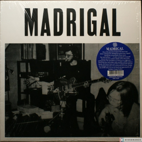Виниловая пластинка Madrigal - Madrigal (1971)