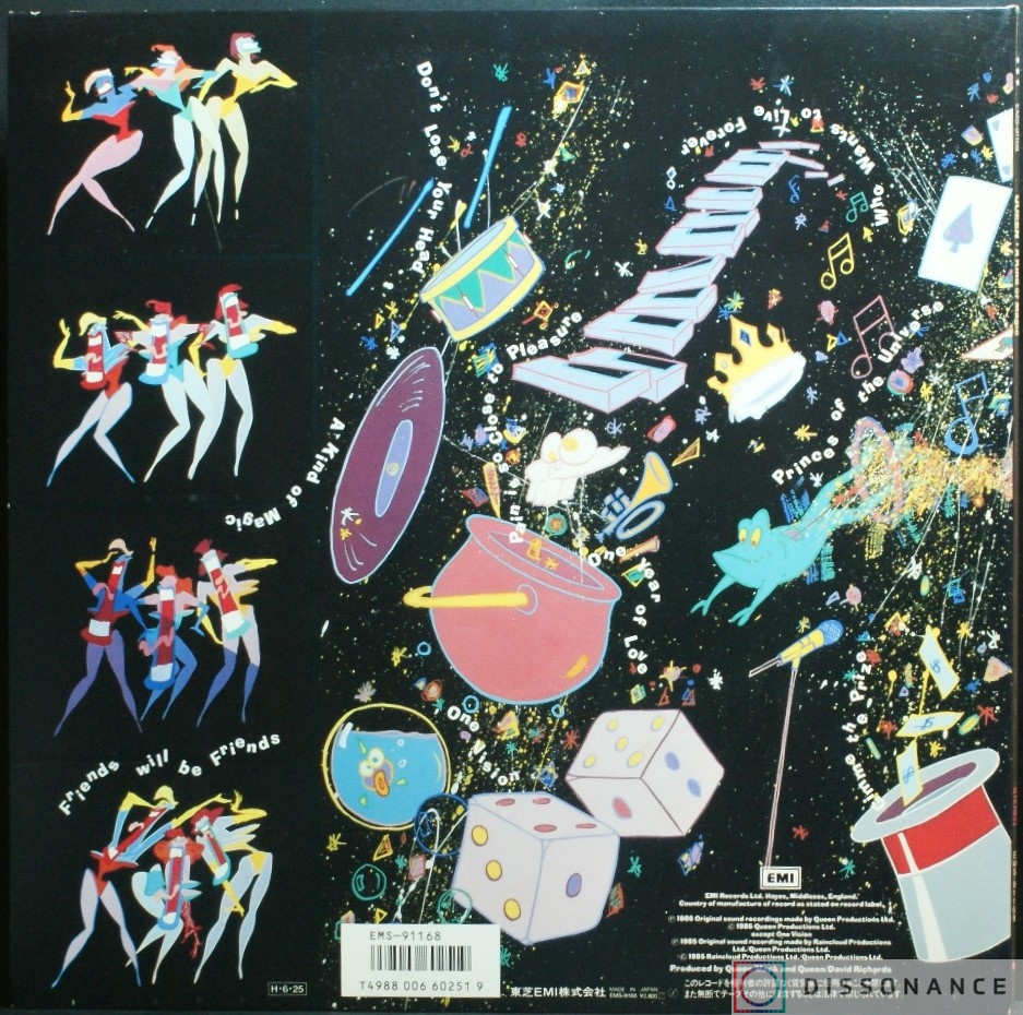 Виниловая пластинка Queen - A Kind Of Magic (1986) - фото 2