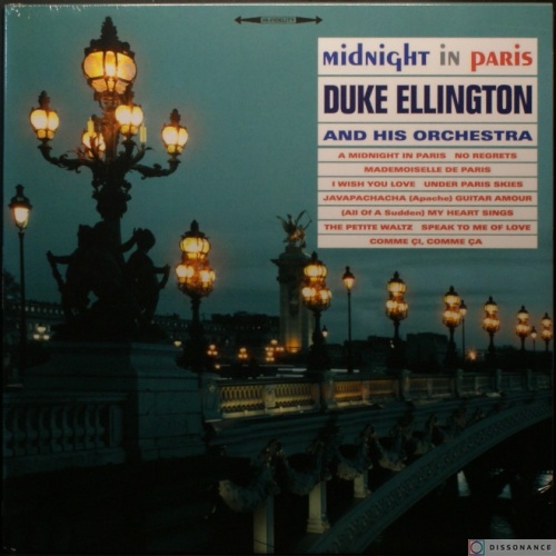 Виниловая пластинка Duke Ellington - Midnight In Paris (1962)