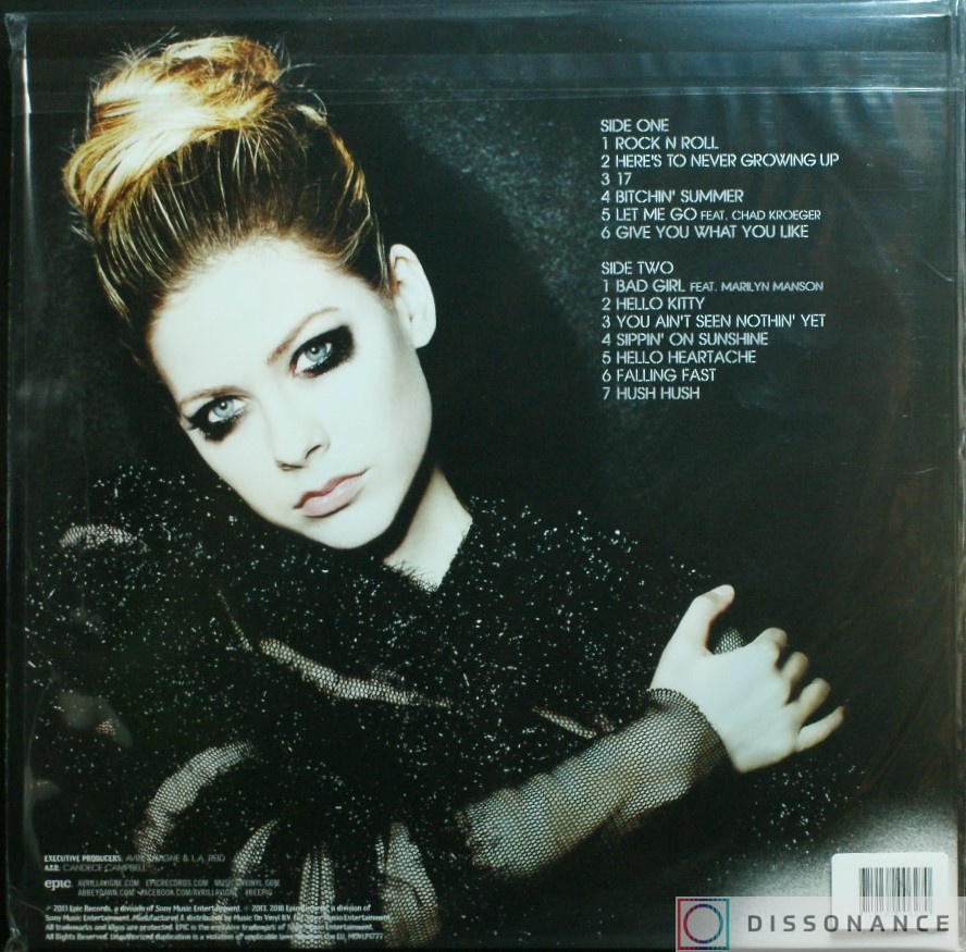 Виниловая пластинка Avril Lavigne - Avril Lavigne (2013) - фото 1