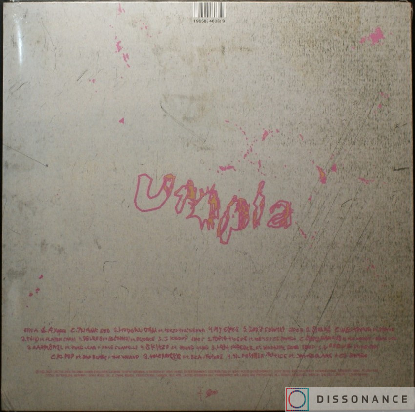 Виниловая пластинка Travis Scott - Utopia (2023) - фото 1