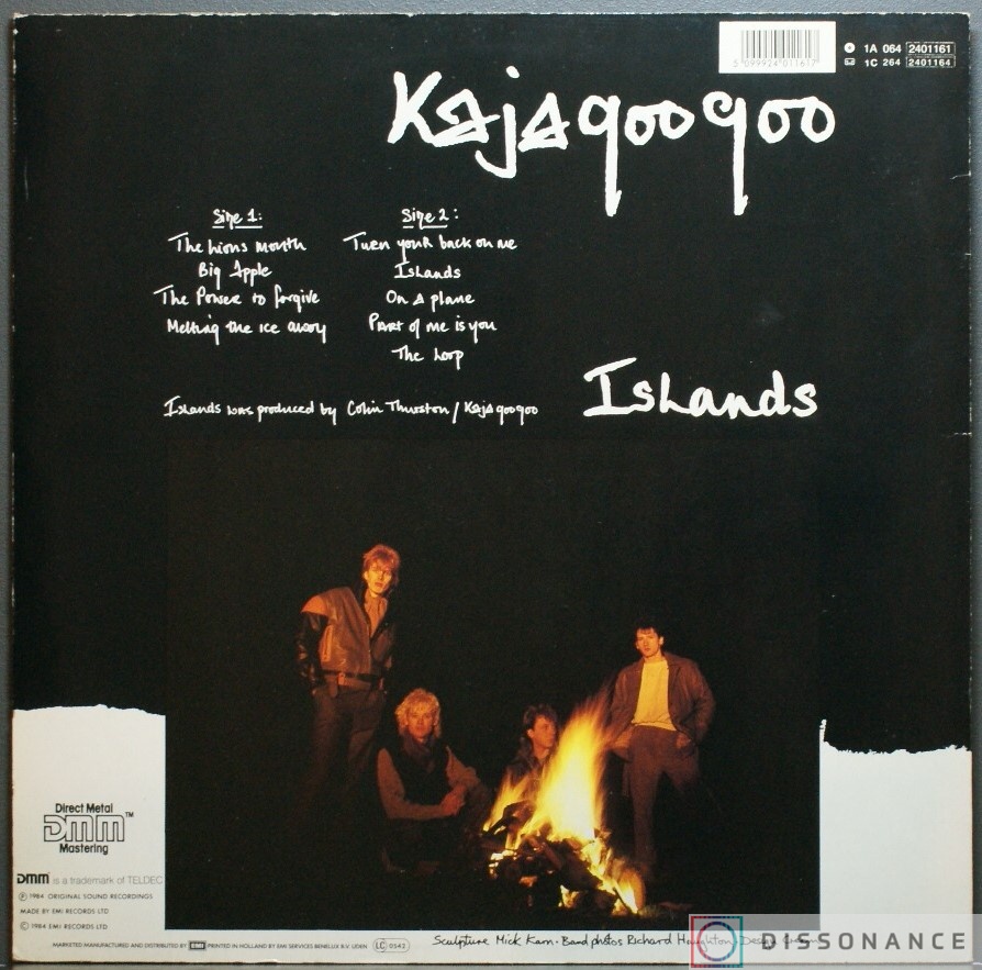 Виниловая пластинка Kajagoogoo - Islands (1984) - фото 1
