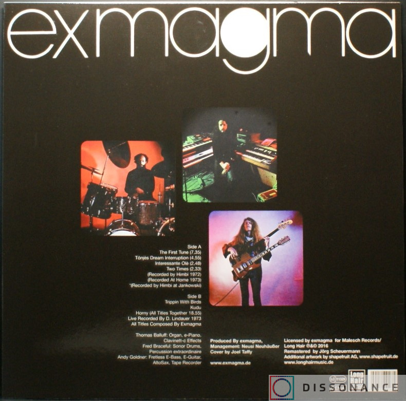 Виниловая пластинка Exmagma - Exmagma (1973) - фото 1