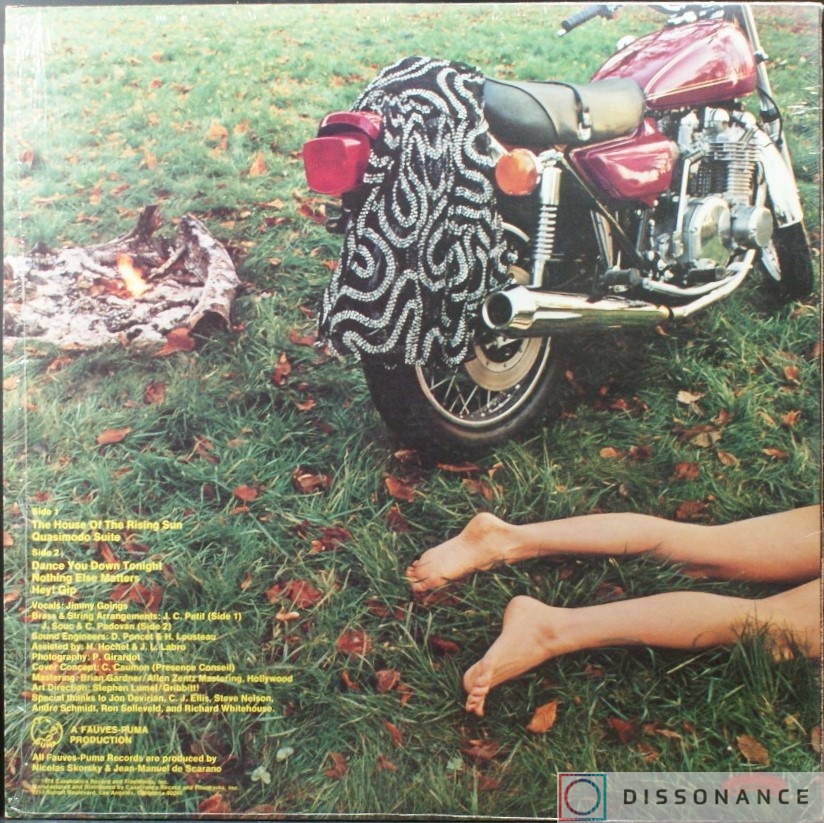 Виниловая пластинка Santa Esmeralda - House Of The Rising Sun (1977) - фото 1