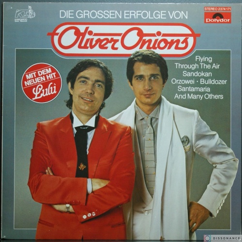 Виниловая пластинка Oliver Onions - Die Grossen Erfolge Von Oliver Onions (1980)