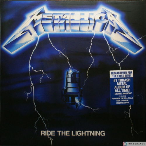 Виниловая пластинка Metallica - Ride The Lightning (1986)