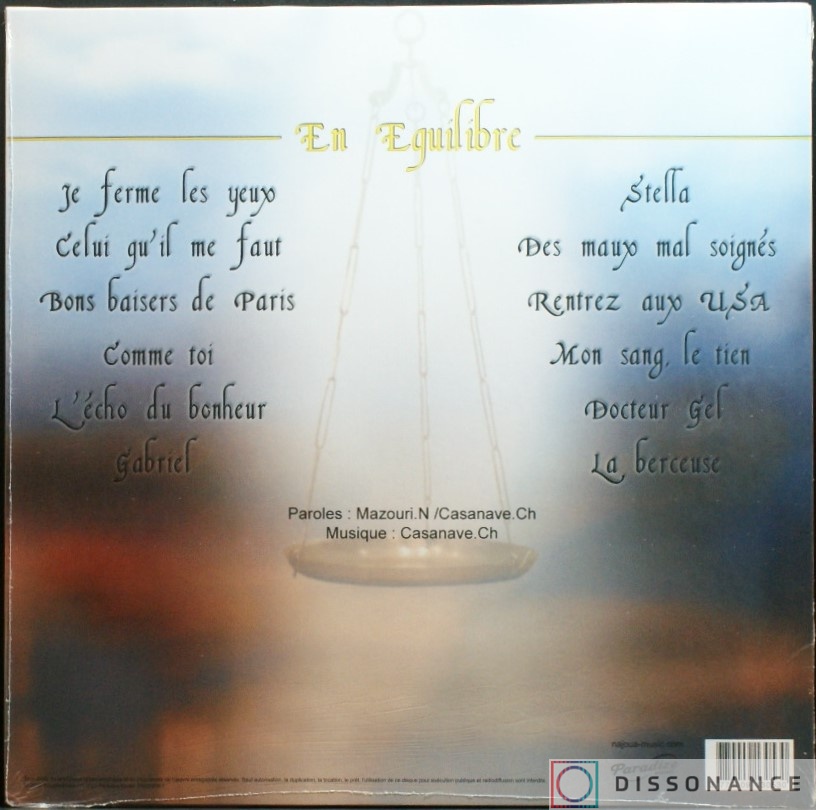 Виниловая пластинка Najoua Belyzel - Entre Deux Mondes (2020) - фото 1