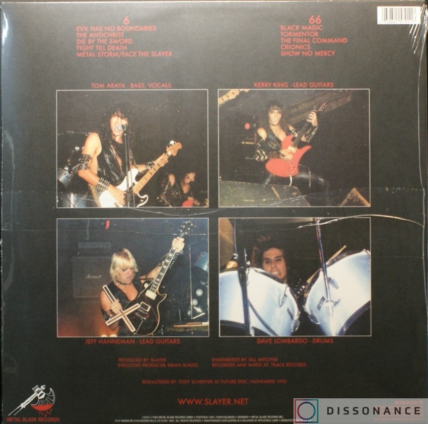Виниловая пластинка Slayer - Show No Mercy (1983) - фото 1