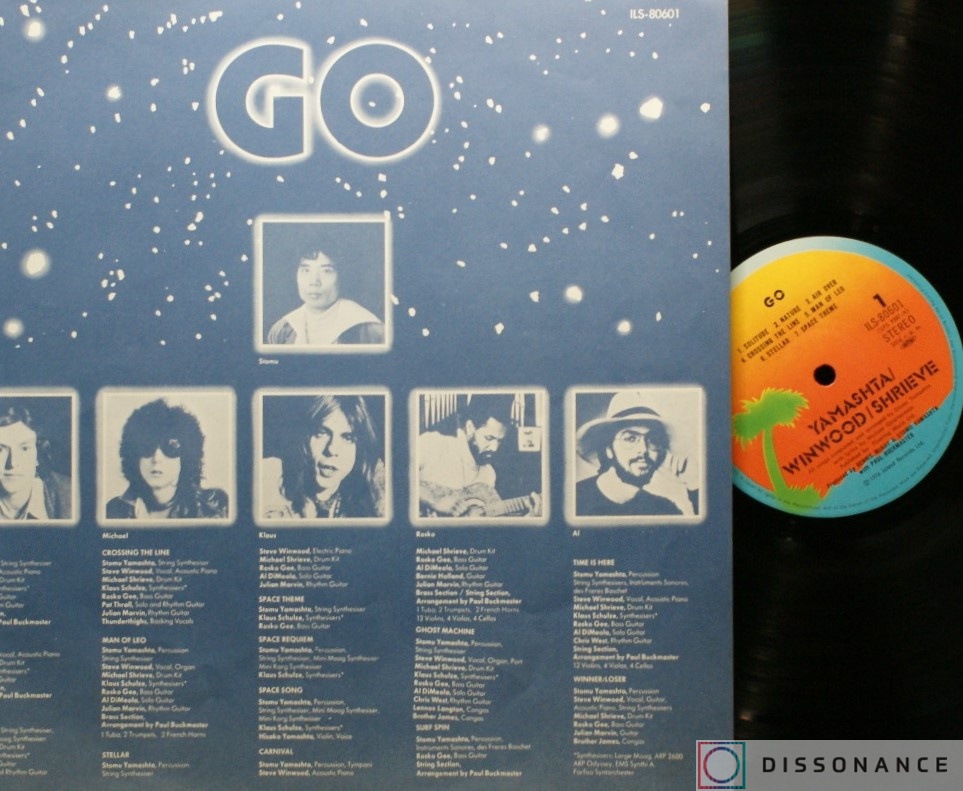 Виниловая пластинка Stomu Yamashta - Go (1976) - фото 2