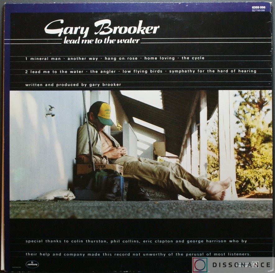 Виниловая пластинка Gary Brooker - Lead Me To The Water (1982) - фото 1
