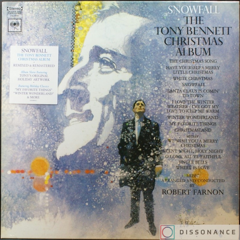 Виниловая пластинка Tony Bennett - Snowfall Christmas Album (1968) - фото обложки