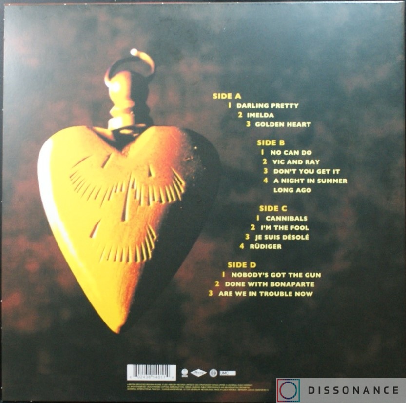 Виниловая пластинка Mark Knopfler - Golden Heart (1996) - фото 1