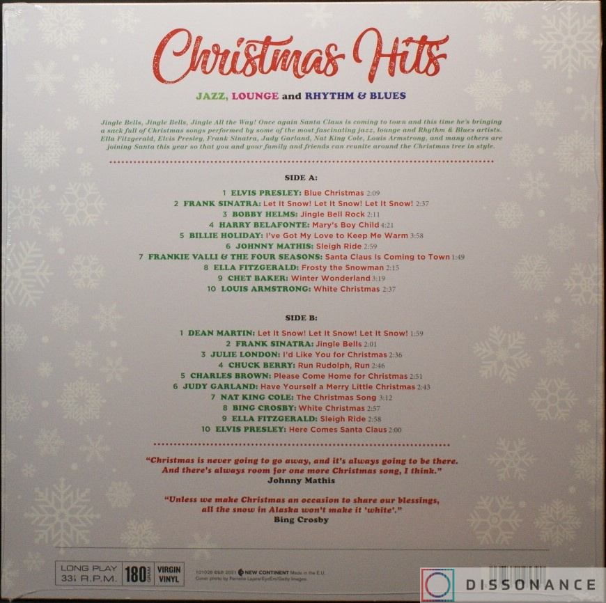 Виниловая пластинка V/A - Christmas Hits (2021) - фото 1