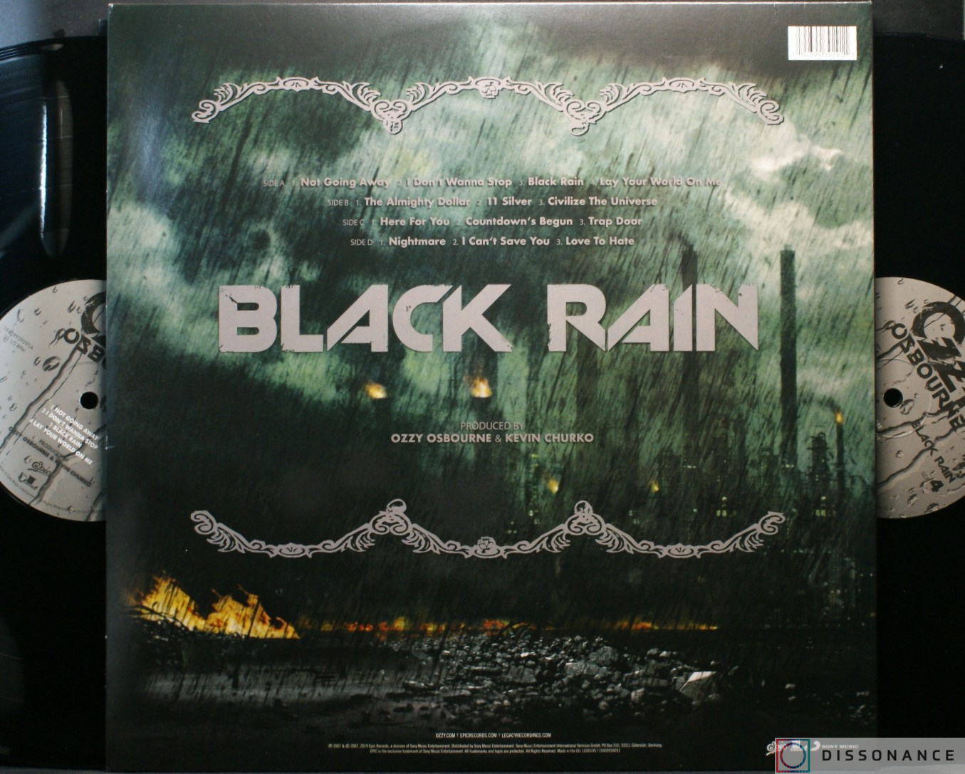 Виниловая пластинка Ozzy Osbourne - Black Rain (2007) - фото 2