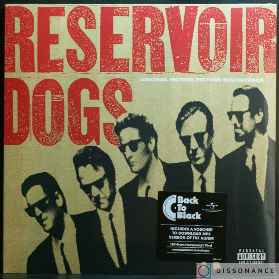 Виниловая пластинка V/A - Reservoir Dogs (1992) - фото обложки