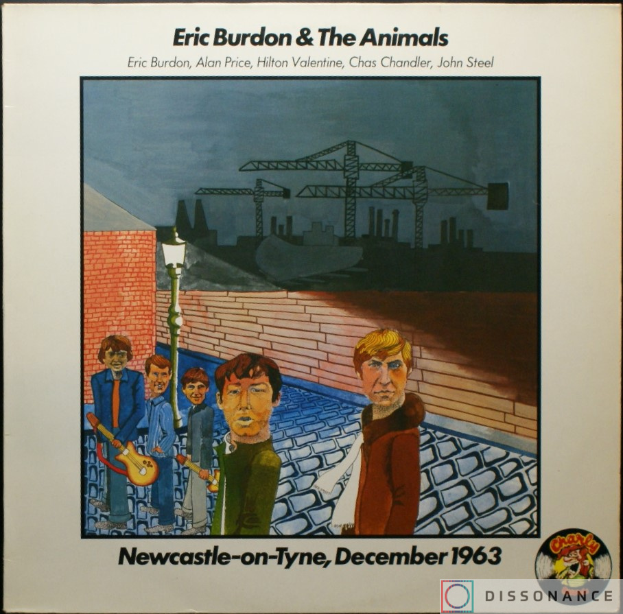 Виниловая пластинка Animals - Newcastle On Tyne (1970) - фото обложки