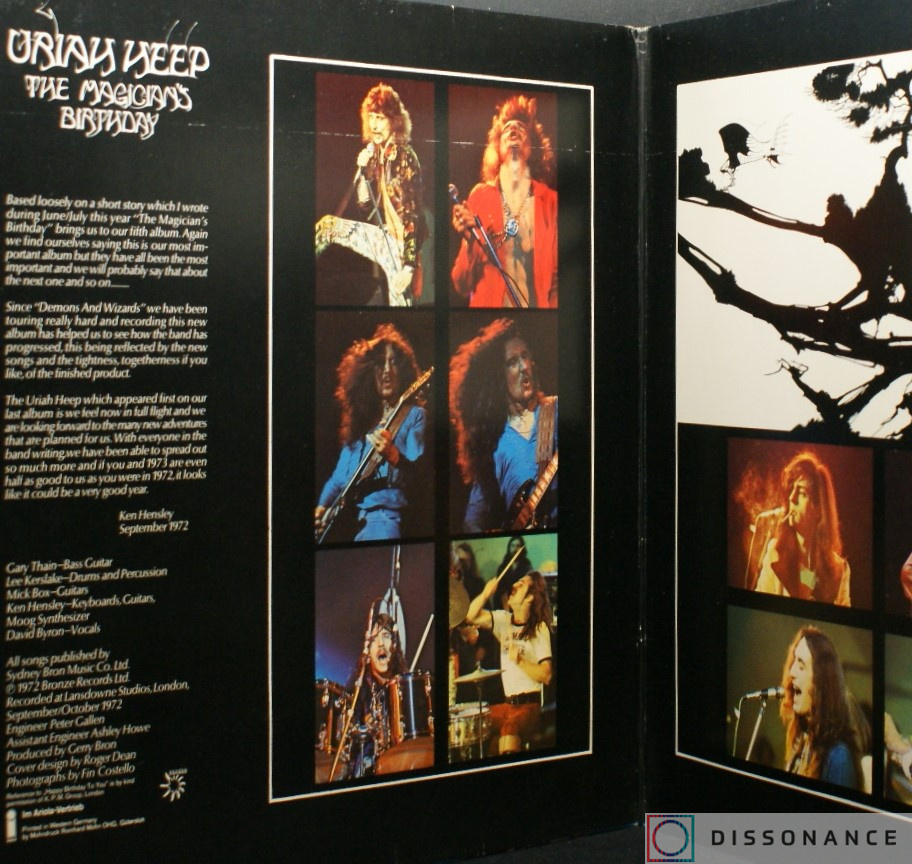 Виниловая пластинка Uriah Heep - Magicians Birthday (1972) - фото 1