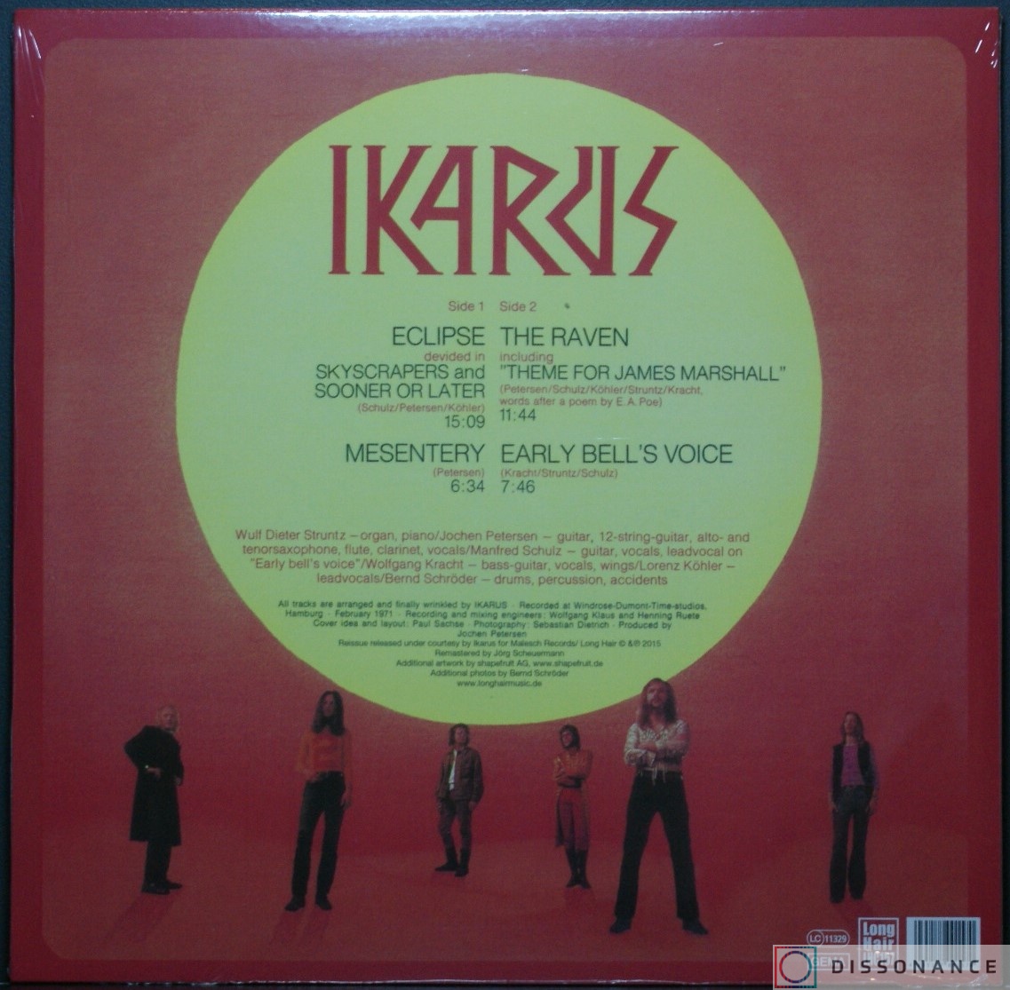 Виниловая пластинка Ikarus - Ikarus (1971) - фото 1