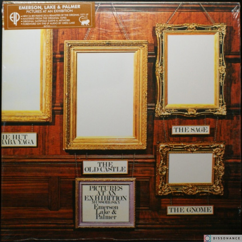 Виниловая пластинка Emerson Lake And Palmer - Pictures At An Exhibition (1971)