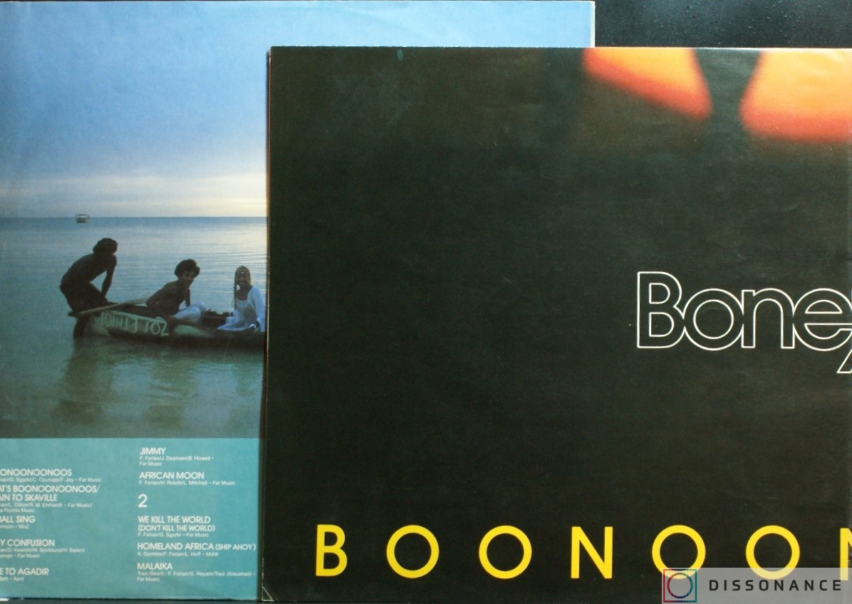 Виниловая пластинка Boney M - Boonoonoonoos (1981) - фото 2