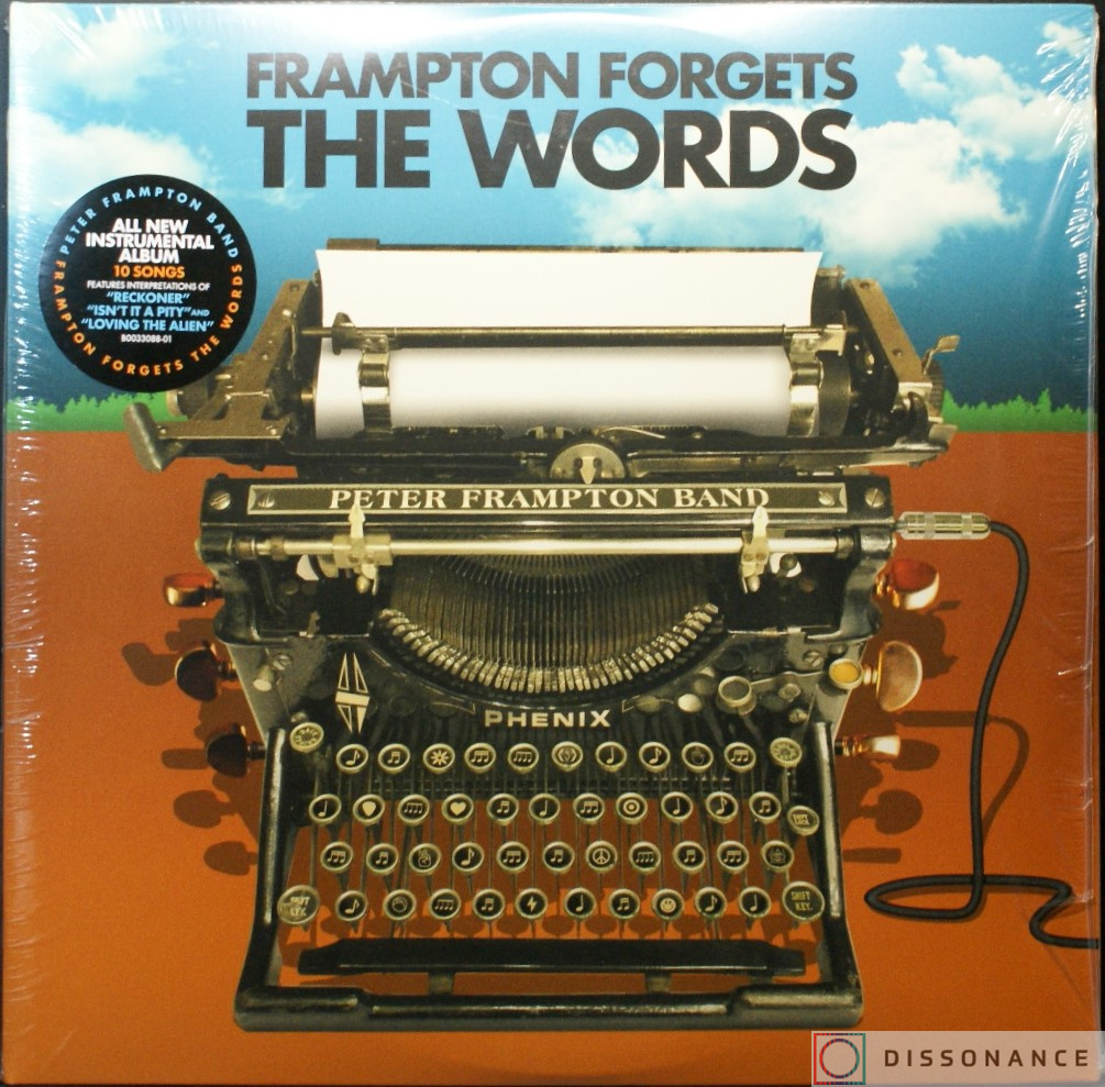 Виниловая пластинка Peter Frampton - Frampton Forget The Words (2021) - фото обложки
