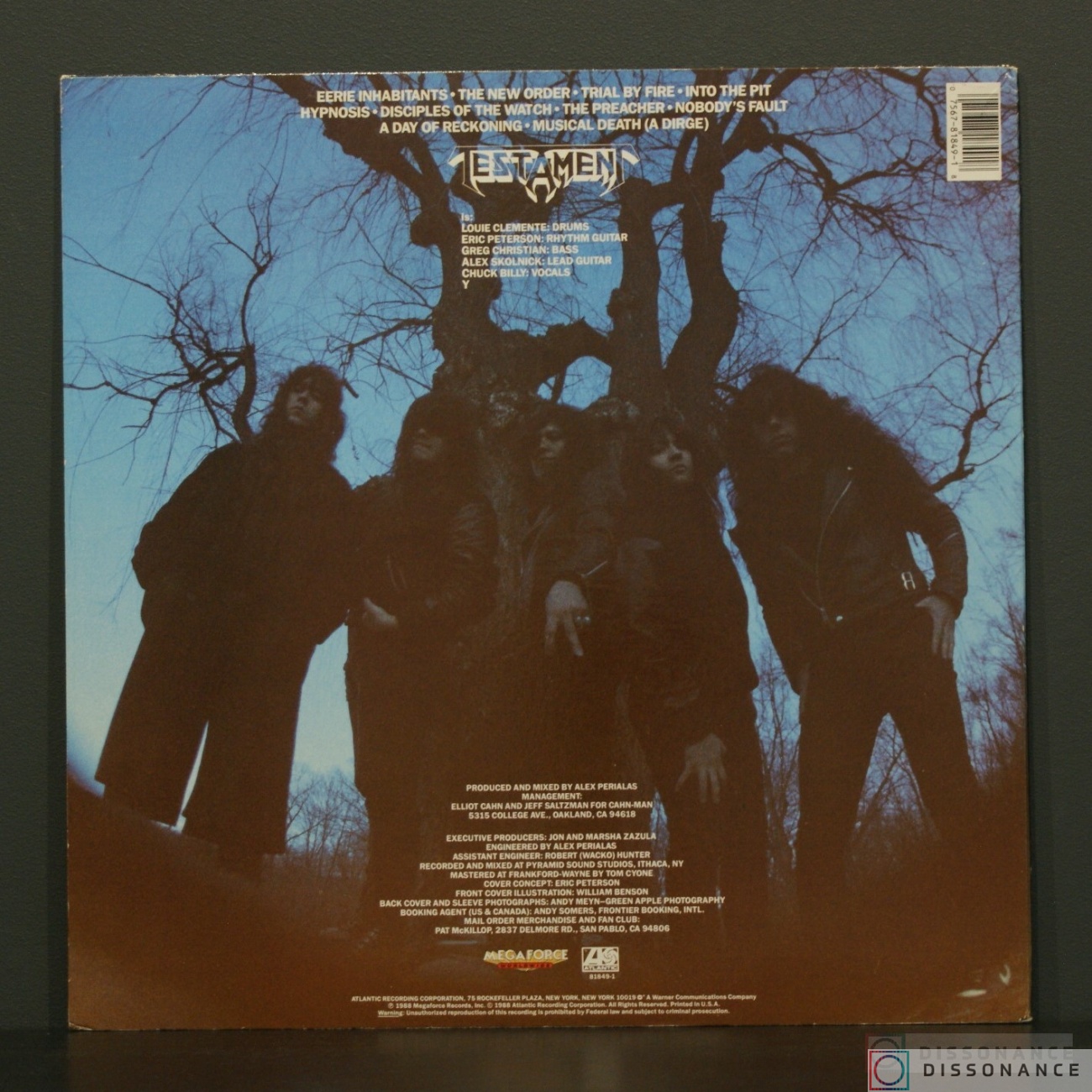 Виниловая пластинка Testament - New Order - фото 1