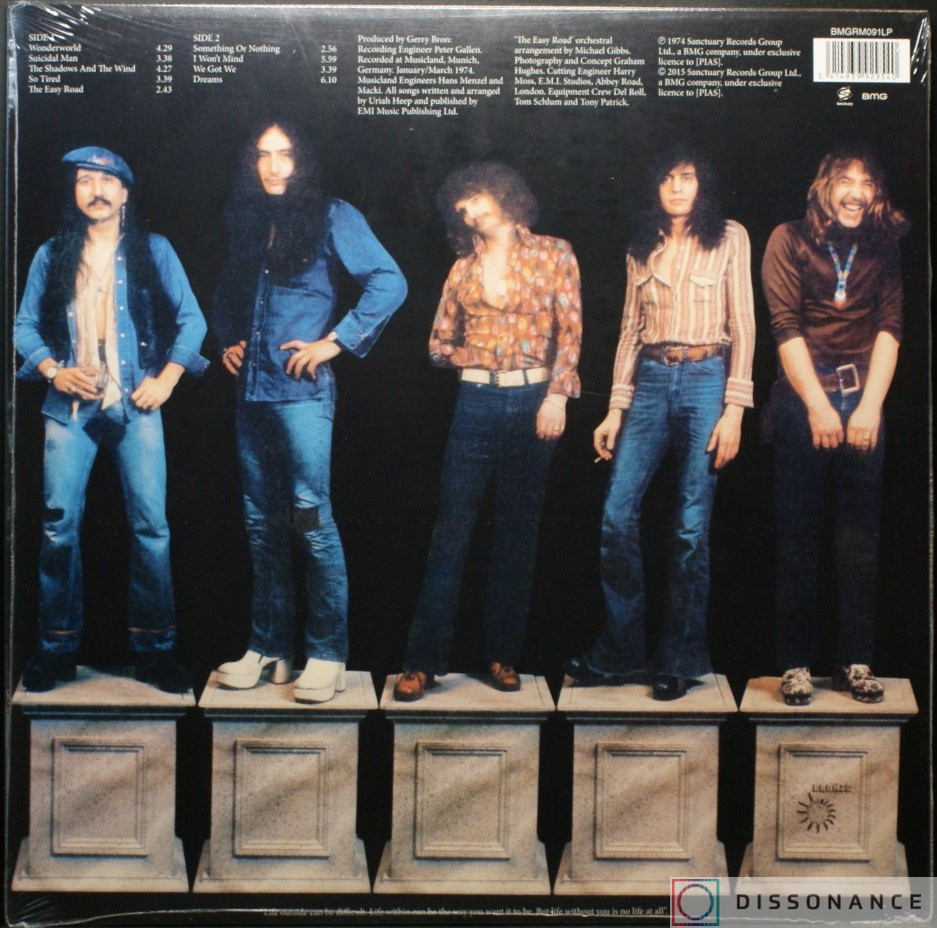 Виниловая пластинка Uriah Heep - Wonderworld (1974) - фото 1