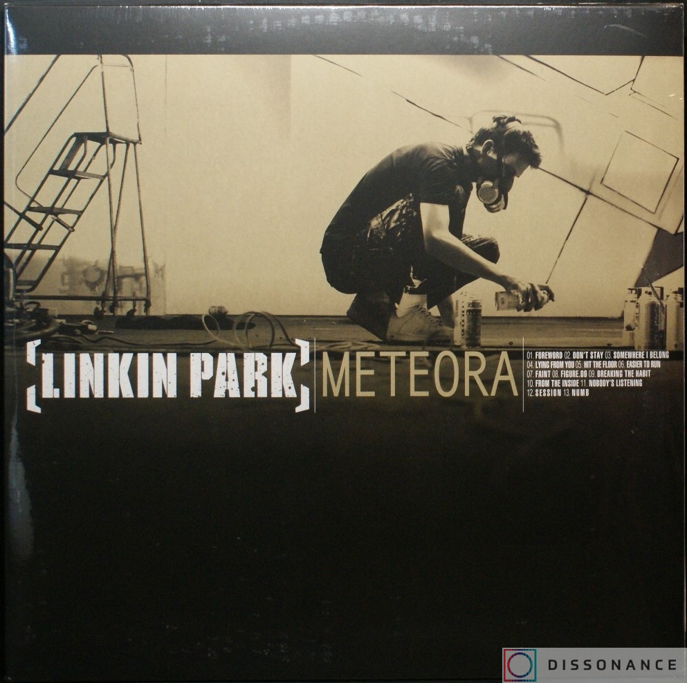 Виниловая пластинка Linkin Park - Meteora (2003) - фото обложки