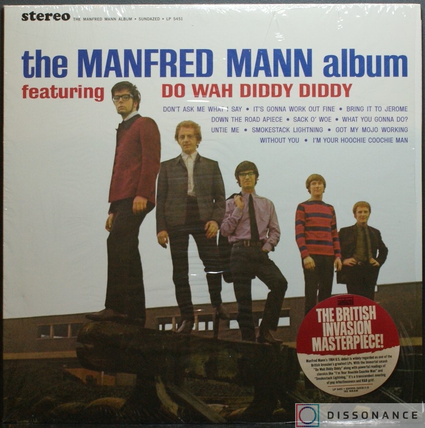 Виниловая пластинка Manfred Mann - Manfred Mann Album (1964) - фото обложки