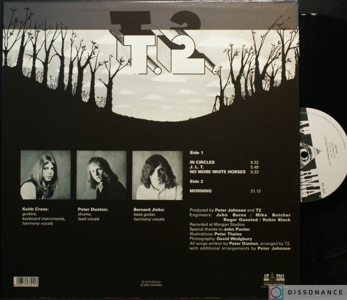 Виниловая пластинка T2 - It ll All Work Out In Boomland (1970) - фото 1