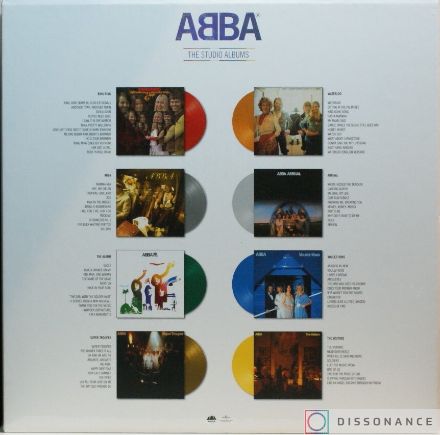 Виниловая пластинка Abba - Studio Albums (2020) - фото 1