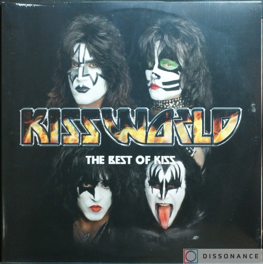 Виниловая пластинка Kiss - Kissworld The Best Of Kiss (2017) - фото обложки