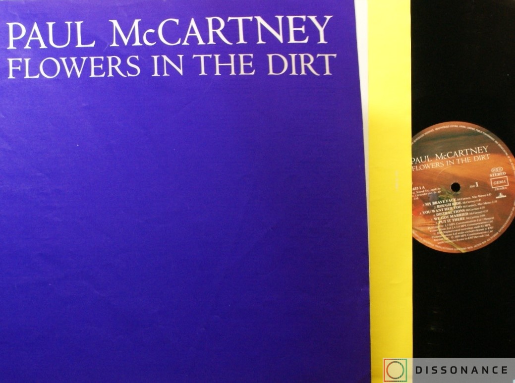 Виниловая пластинка Paul McCartney - Flowers In The Dirt (1989) - фото 2