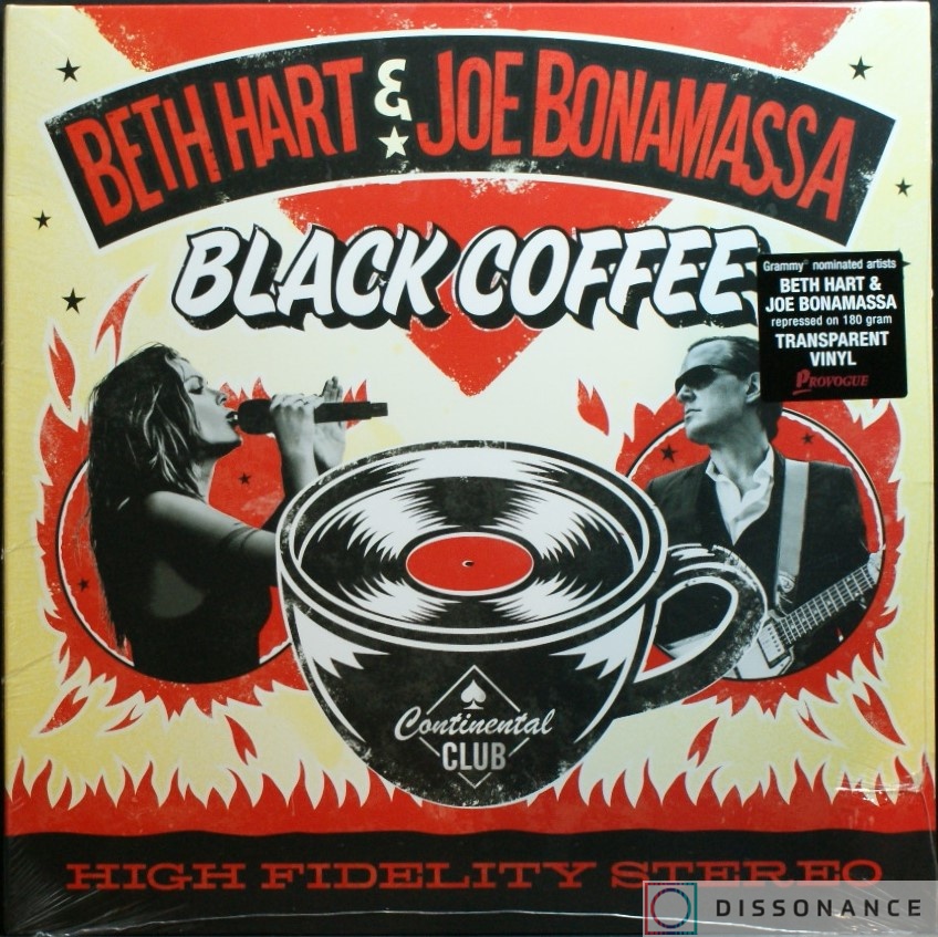 Виниловая пластинка Joe Bonamassa And Beth Hart - Black Coffee (2018) - фото обложки