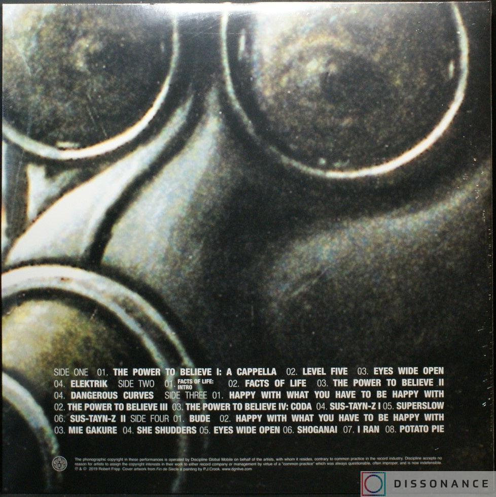 Виниловая пластинка King Crimson - Power To Believe (2003) - фото 1