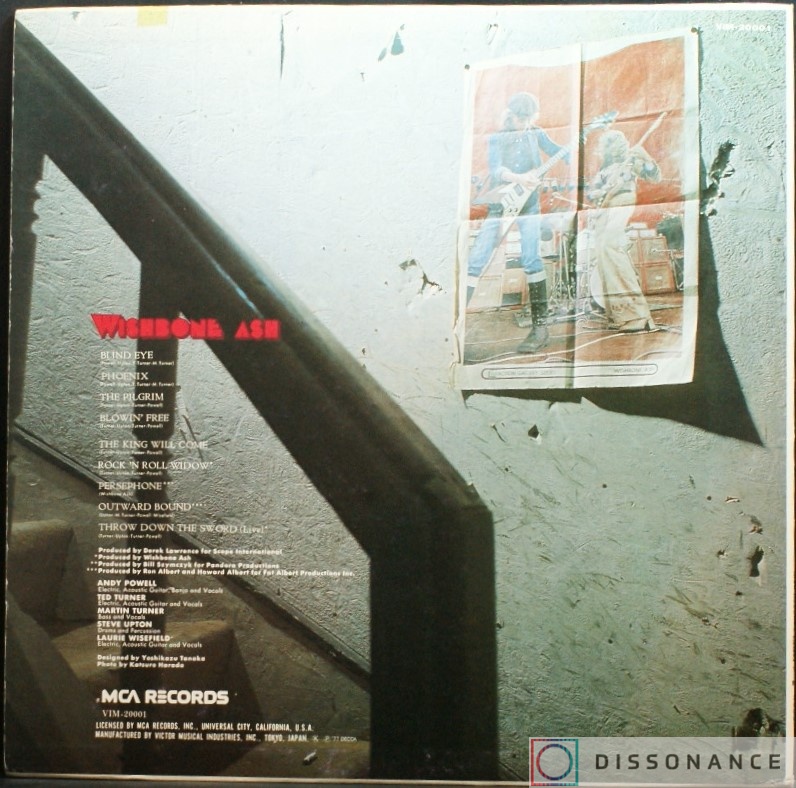 Виниловая пластинка Wishbone Ash - Classic Ash (1977) - фото 1