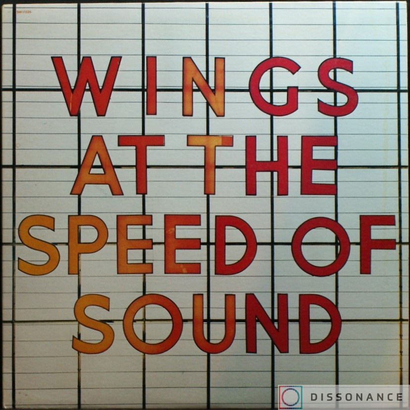 Виниловая пластинка Paul McCartney - At The Speed Of Sound (1976) - фото обложки