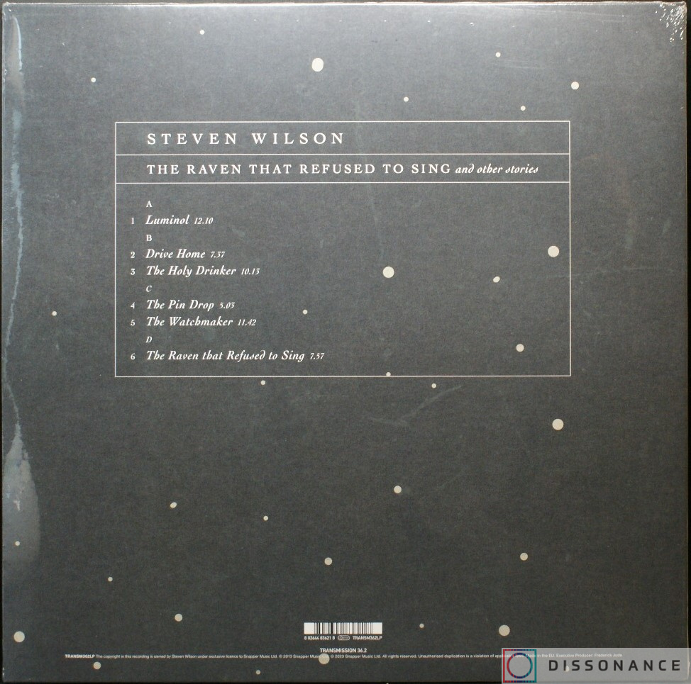 Виниловая пластинка Steven Wilson - Raven That Refused To Sing (2013) - фото 1