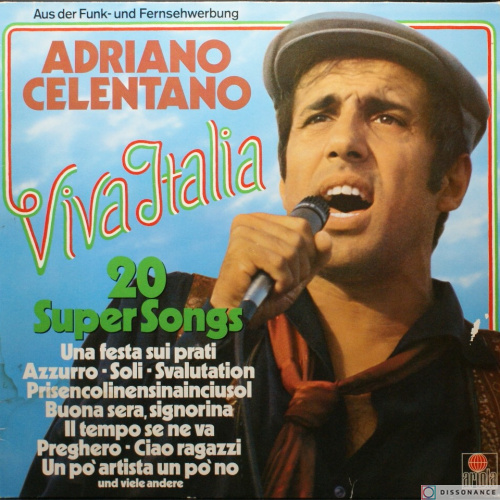 Виниловая пластинка Adriano Celentano - Viva Italia (1980)