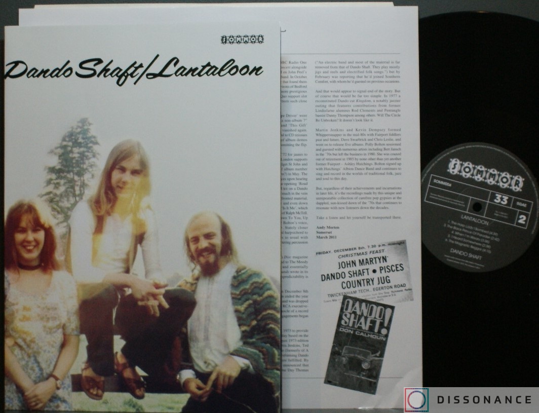 Виниловая пластинка Dando Shaft - Lantaloon (1972) - фото 2