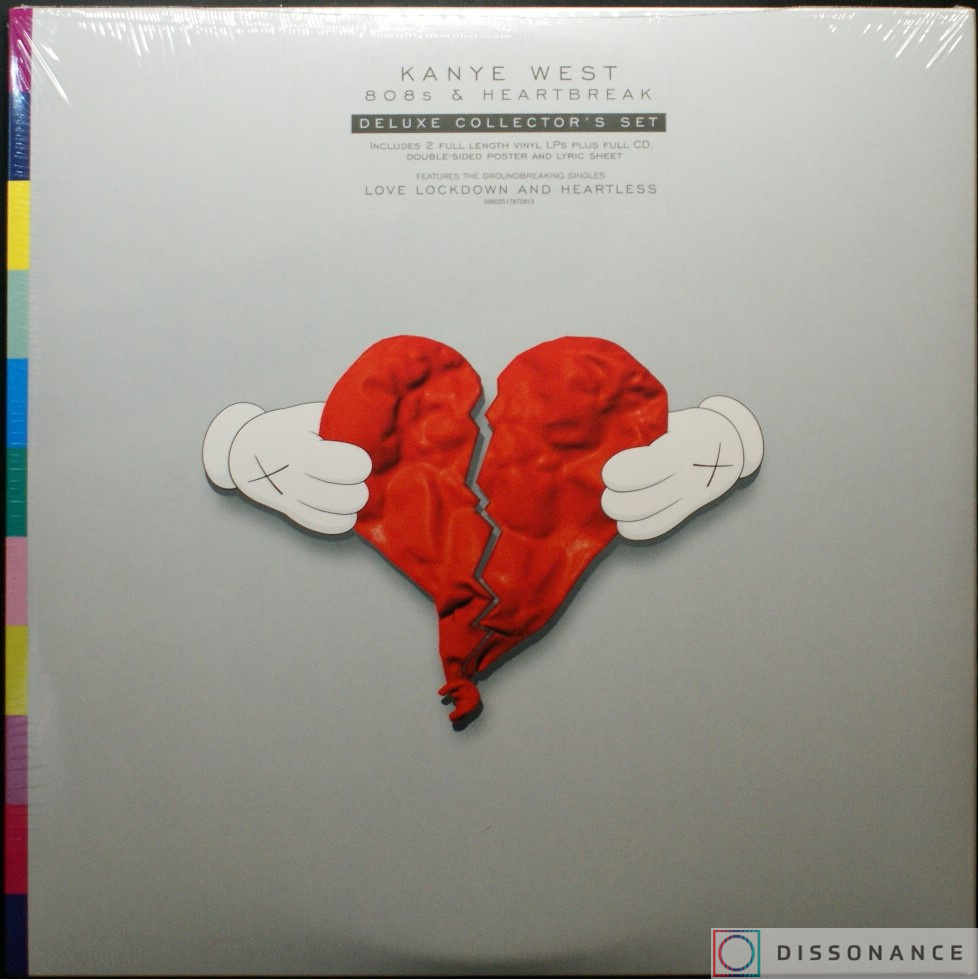 Виниловая пластинка Kanye West - 808s And Heartbreak (2008) - фото обложки
