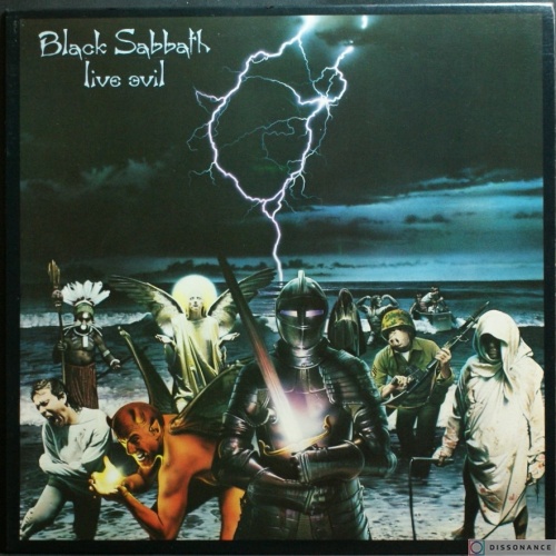Виниловая пластинка Black Sabbath - Live Evil (1982)