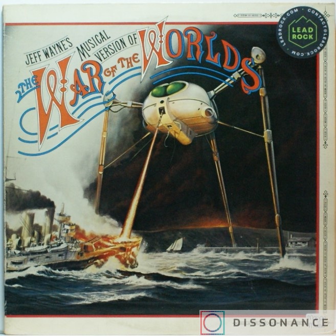 Виниловая пластинка Jeff Wayne - War Of The Worlds (1978) - фото обложки