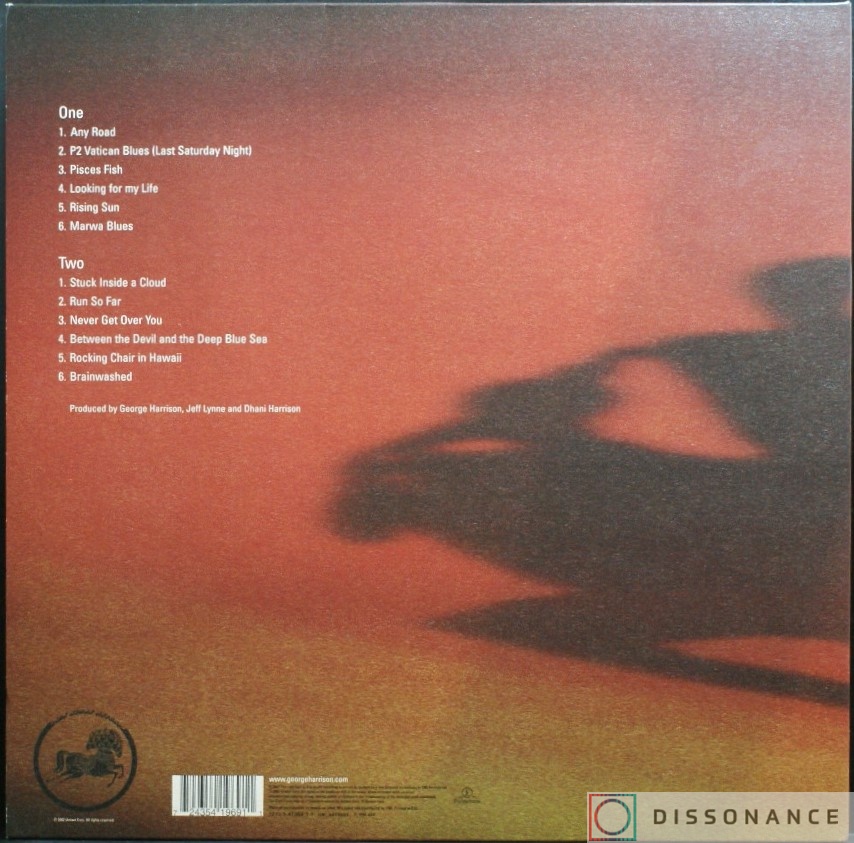 Виниловая пластинка George Harrison - Brainwashed (2002) - фото 2