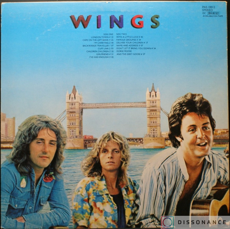 Виниловая пластинка Paul McCartney - London Town (1978) - фото 1
