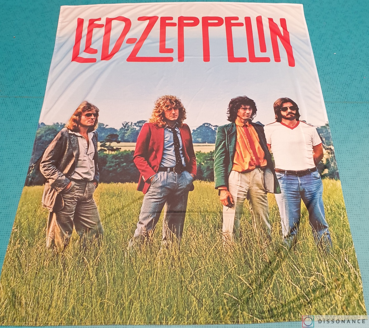 Виниловая пластинка Led Zeppelin - Флаг Цветной Led Zeppelin - фото обложки
